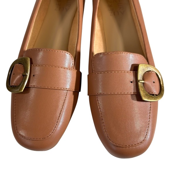 Naturalizer Kayden Moc Loafers Women's US 9M Bronze Buckle Accent Slip On Shoes - Picture 4 of 10